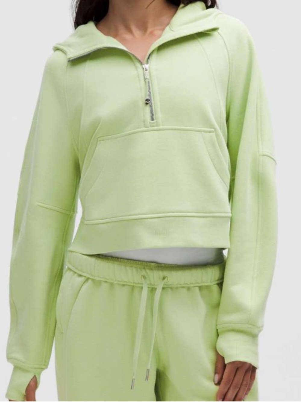 Lululemon Scuba Oversized Funnel Neck Half Zip, XS/S